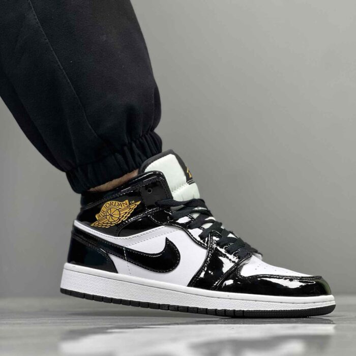 کتونی جردن ۱ مشکی Air Jordan 1کدsa-1042 - تصویر 2
