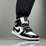 کتونی جردن ۱ مشکی Air Jordan 1کدsa-1042 - تصویر 3