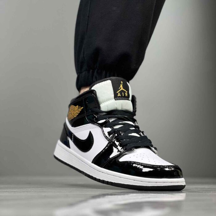کتونی جردن ۱ مشکی Air Jordan 1کدsa-1042 - تصویر 3